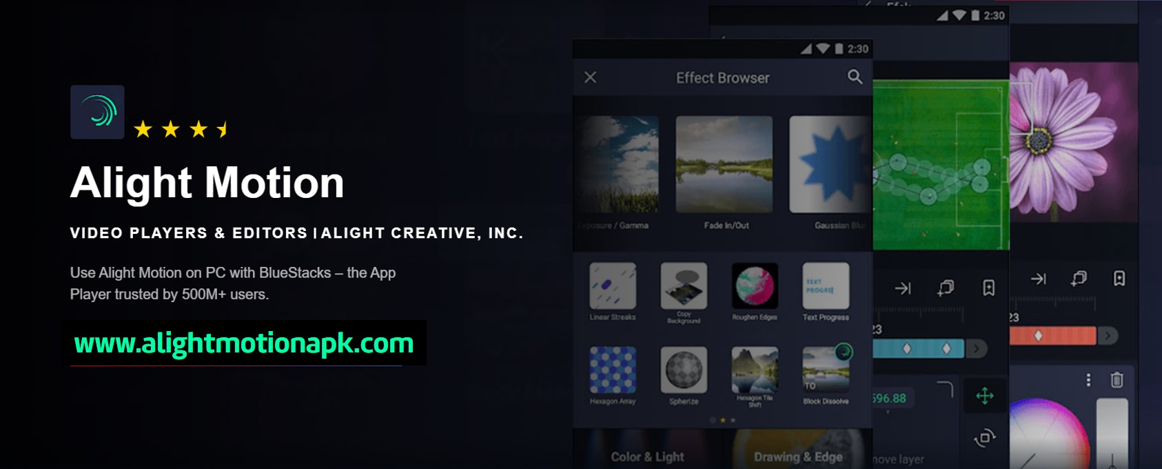 Alight Motion Download | Professional motion graphic APP for Android and iOS